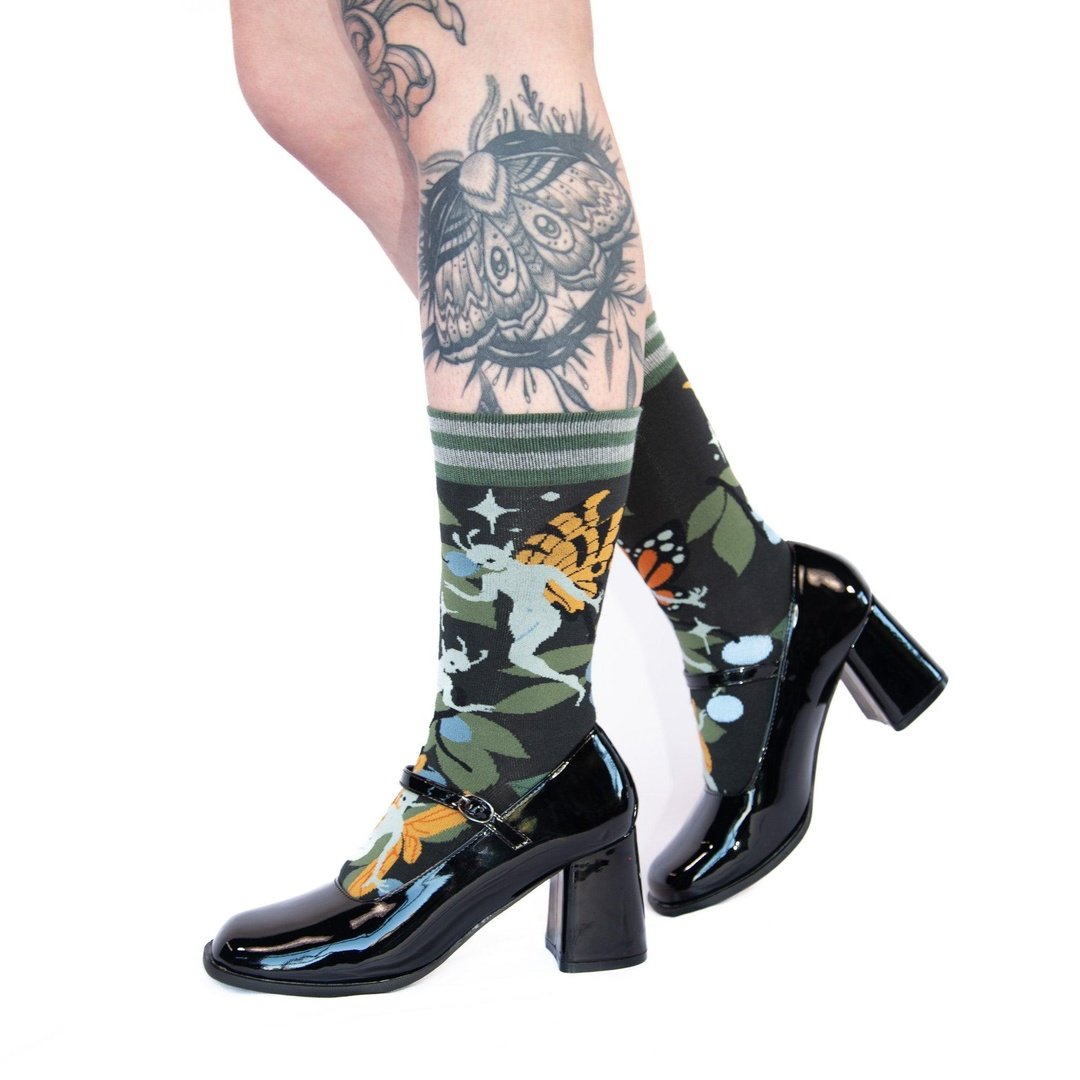 Fanciful Fairies Crew Socks - ResirWrecked Costumes