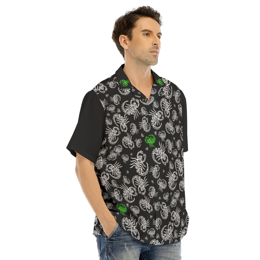 Scorpions Attack Button-Up Aloha Shirt