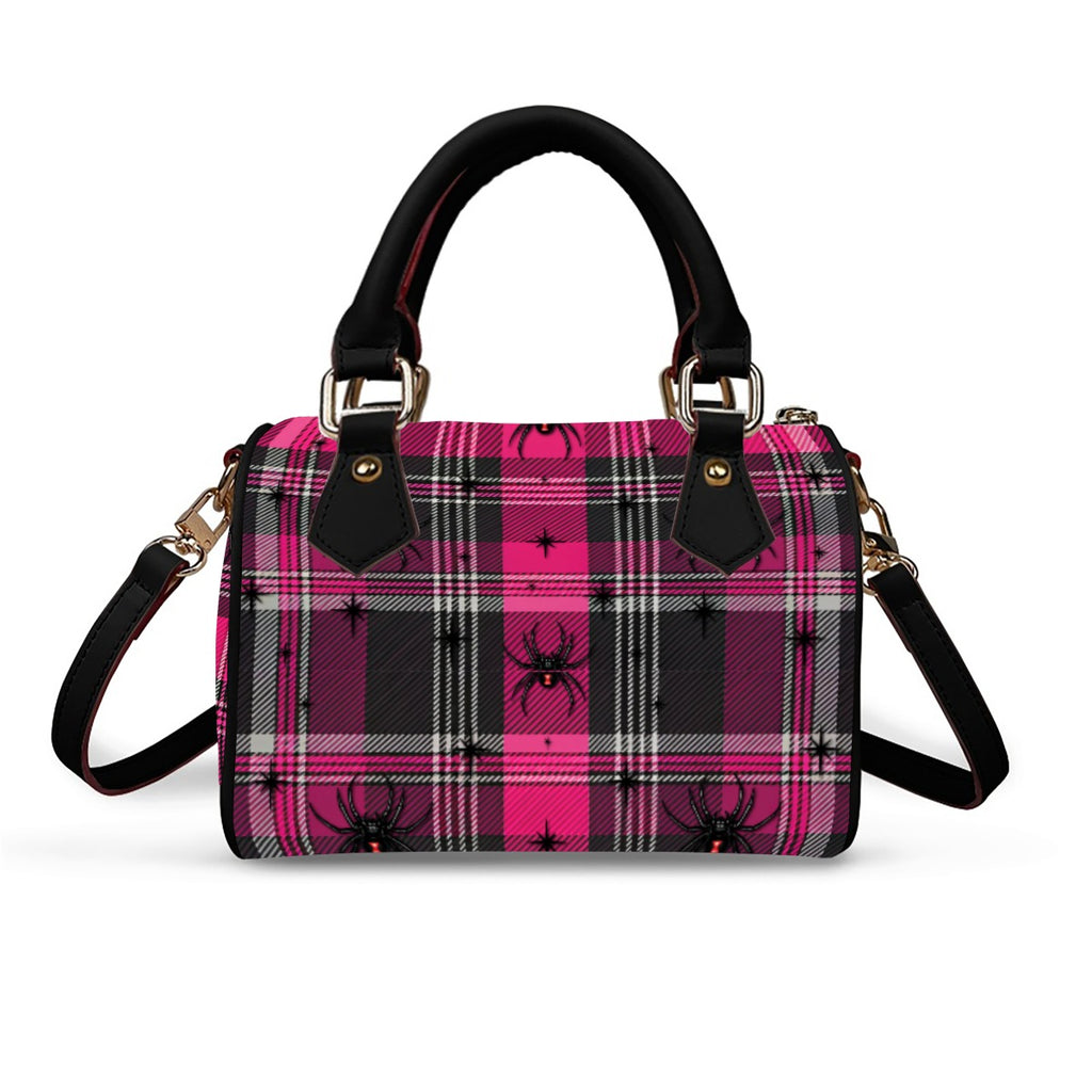 On Wednesdays We Wear Spiders Barrel Handbag