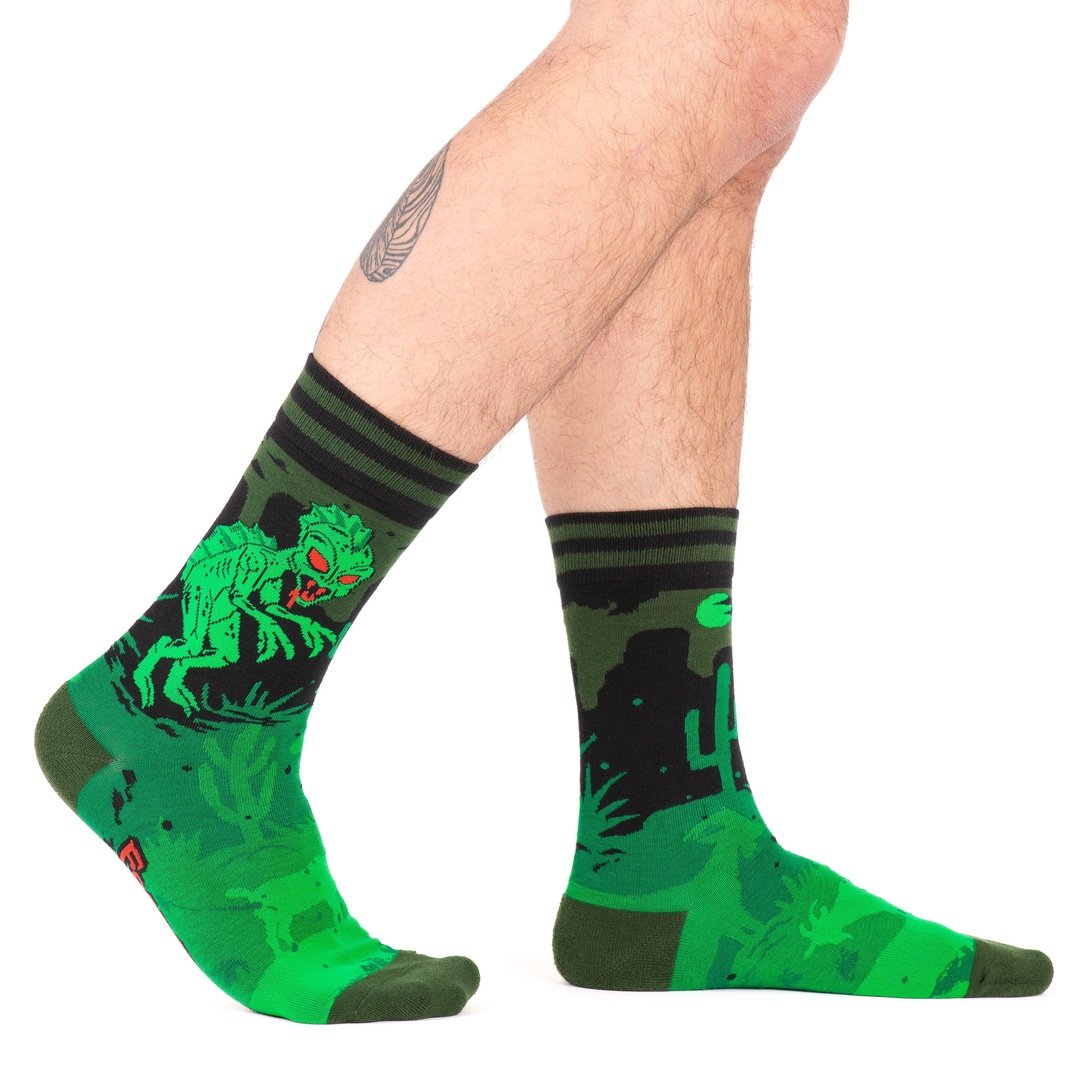 El Chupacabra Crew Socks - ResirWrecked Costumes