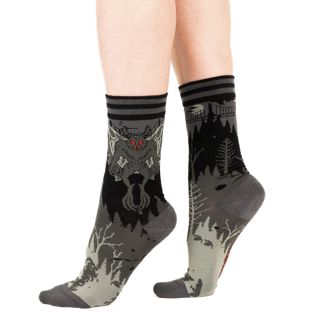 Mothman Ankle and Crew Sock Pack | 2 Designs - ResirWrecked Costumes