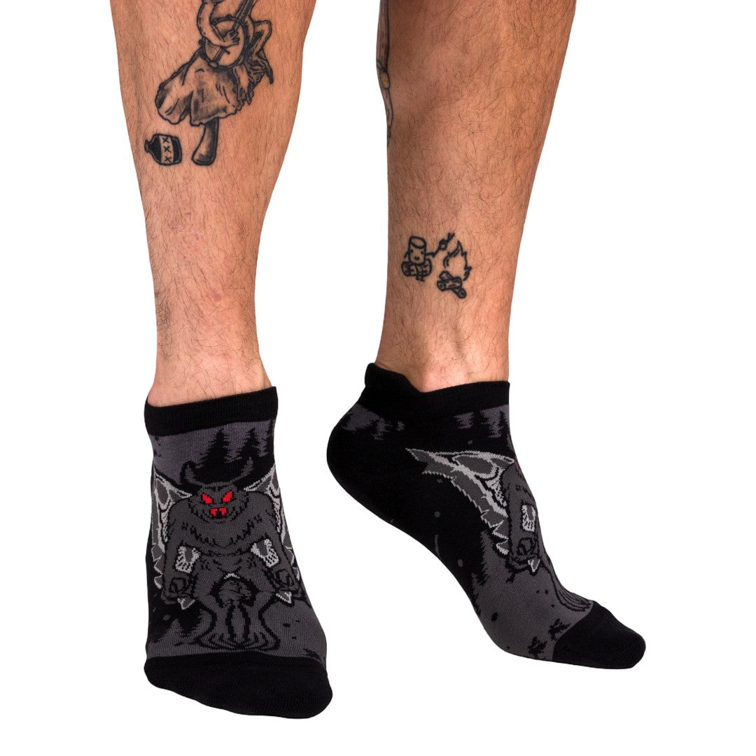 Mothman Ankle Socks - ResirWrecked Costumes