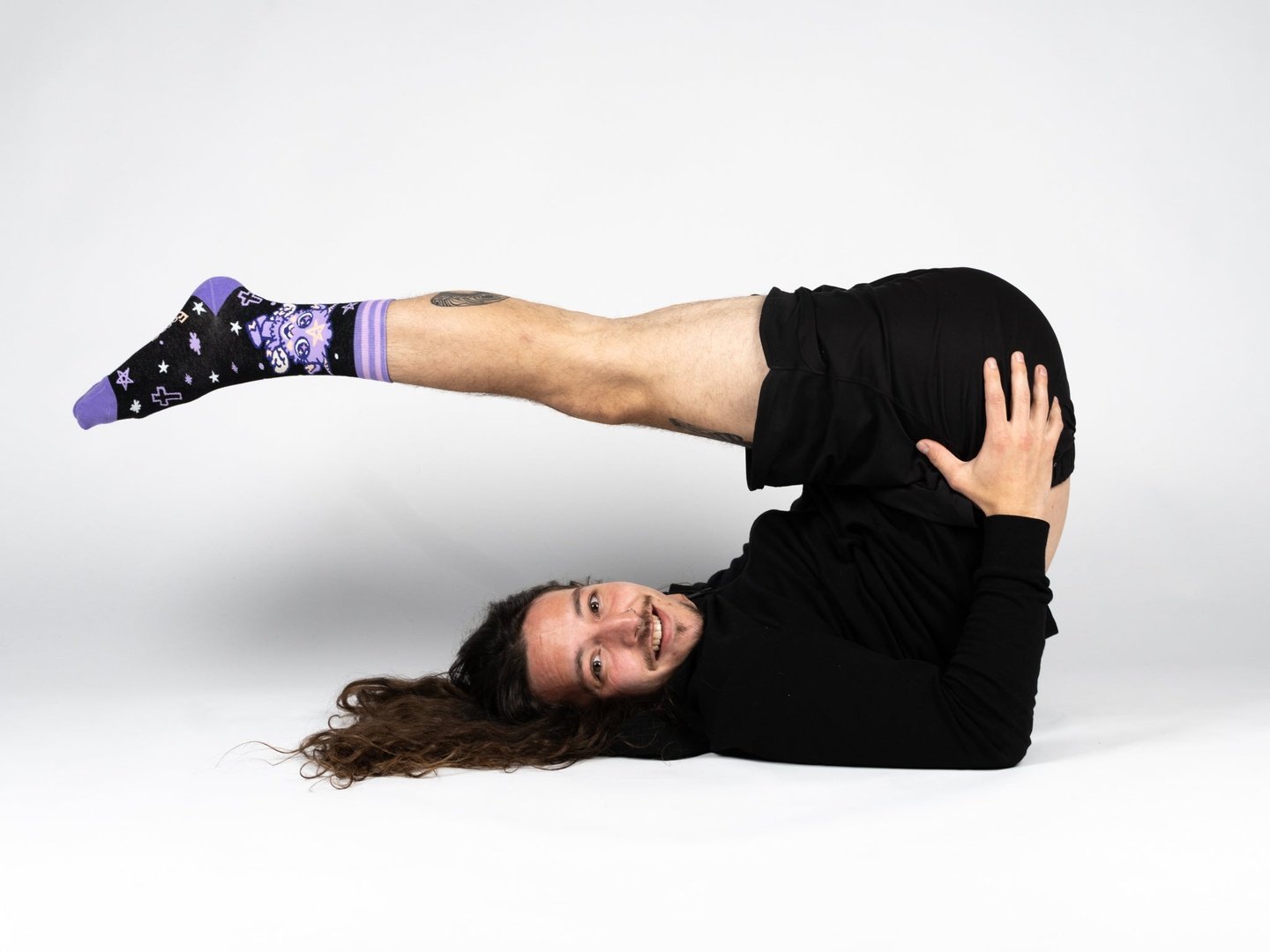 Baby Baphomet Crew Socks - ResirWrecked Costumes