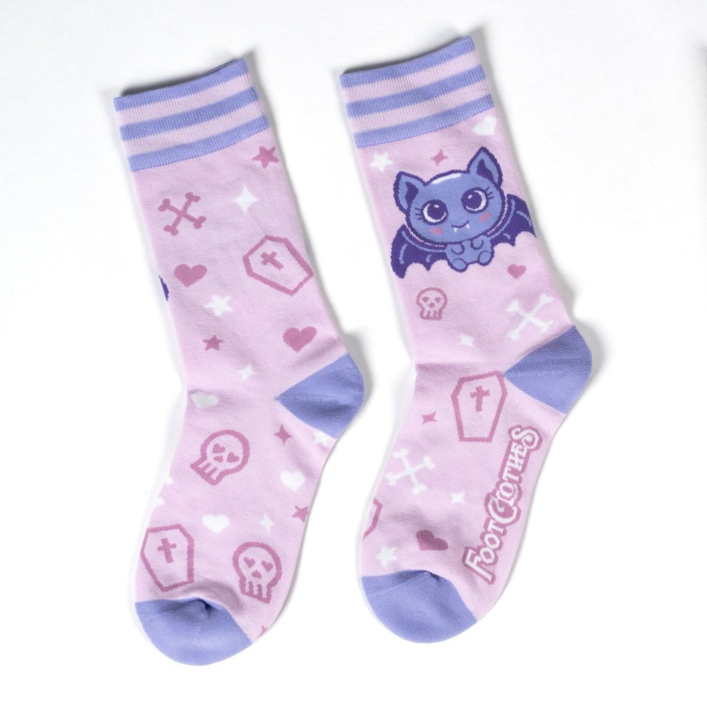 Widdle Bat Guy Crew Socks - ResirWrecked Costumes