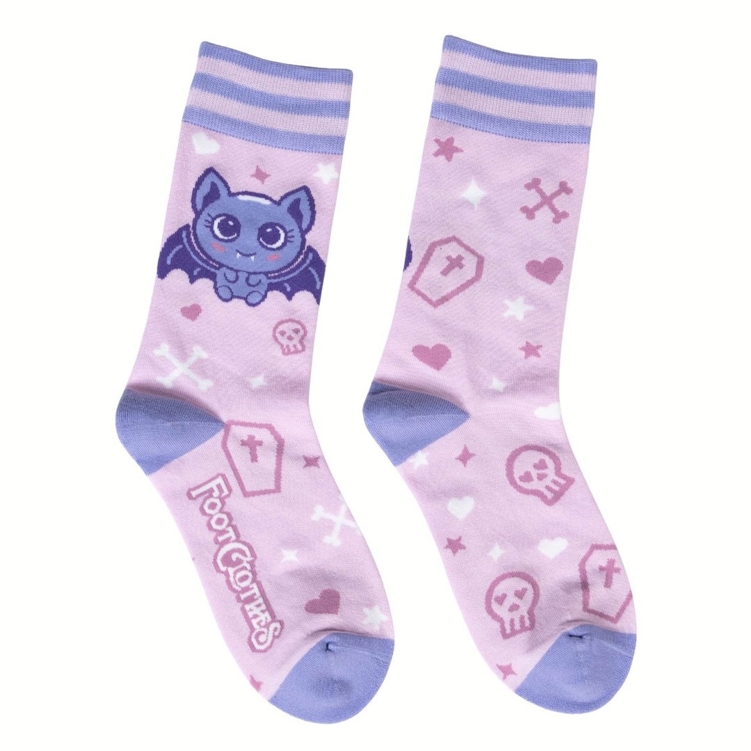 Widdle Bat Guy Crew Socks - ResirWrecked Costumes