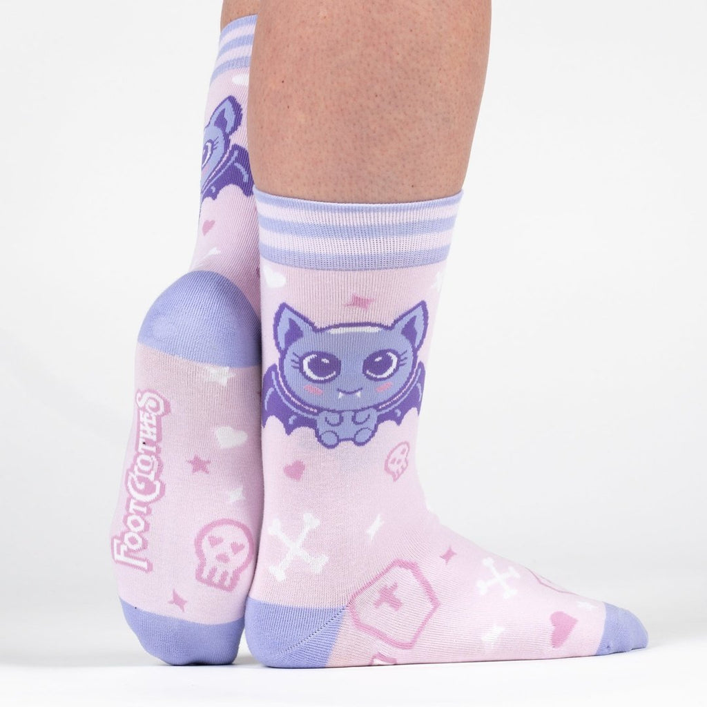 Widdle Bat Guy Crew Socks - ResirWrecked Costumes