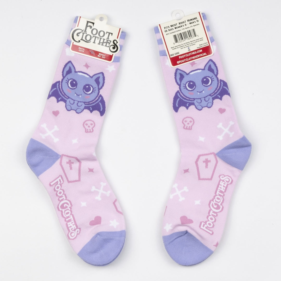 Widdle Bat Guy Crew Socks - ResirWrecked Costumes