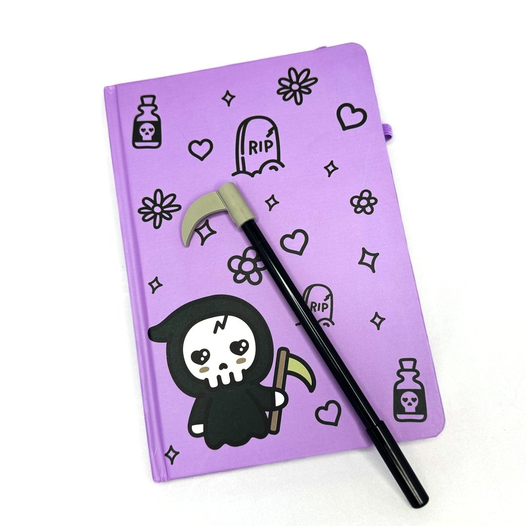 Grim Reaper Reap 'n' Write Pack | 3 Designs + Journal - ResirWrecked Costumes