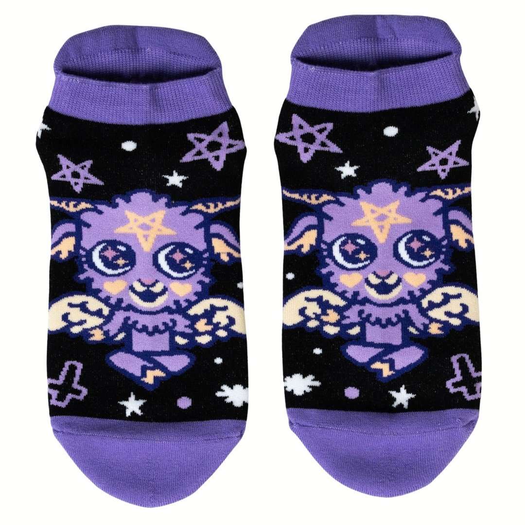 Baby Baphomet Ankle Socks - ResirWrecked Costumes