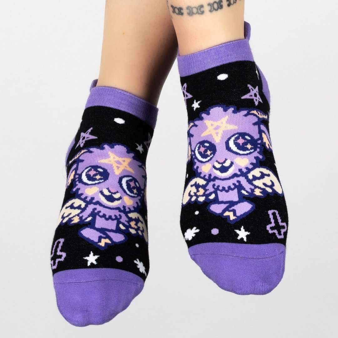 Baby Baphomet Ankle Socks - ResirWrecked Costumes
