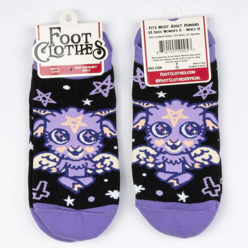 Baby Baphomet Ankle Socks - ResirWrecked Costumes