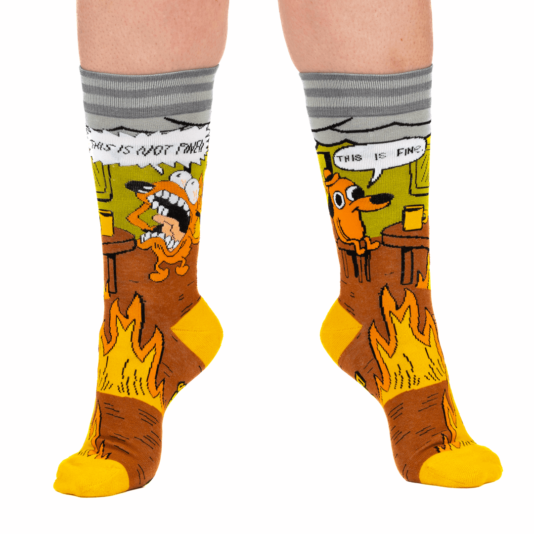 This is Fine Sock Pack | All 5 Designs - ResirWrecked Costumes