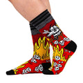 This Is Brutal crew socks.