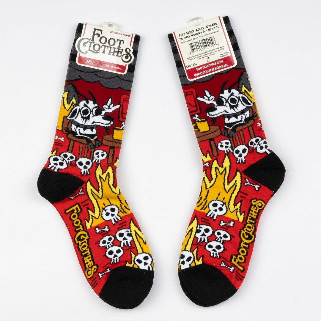 This is Brutal Crew Socks - ResirWrecked Costumes