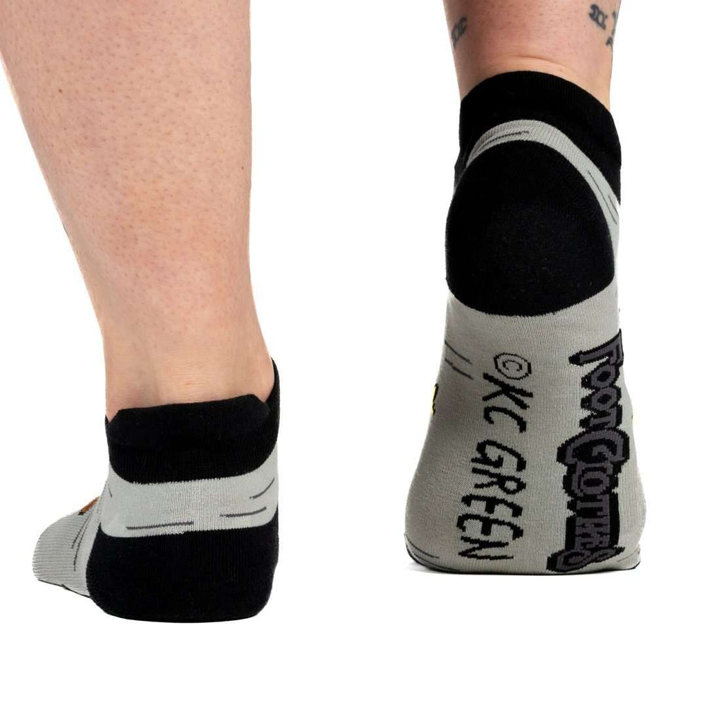 This is Fine: Black Coffee Edition Ankle Socks - ResirWrecked Costumes