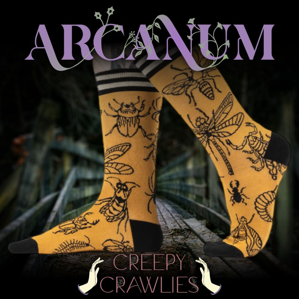 Creepy Crawlies Crew Socks - ResirWrecked Costumes