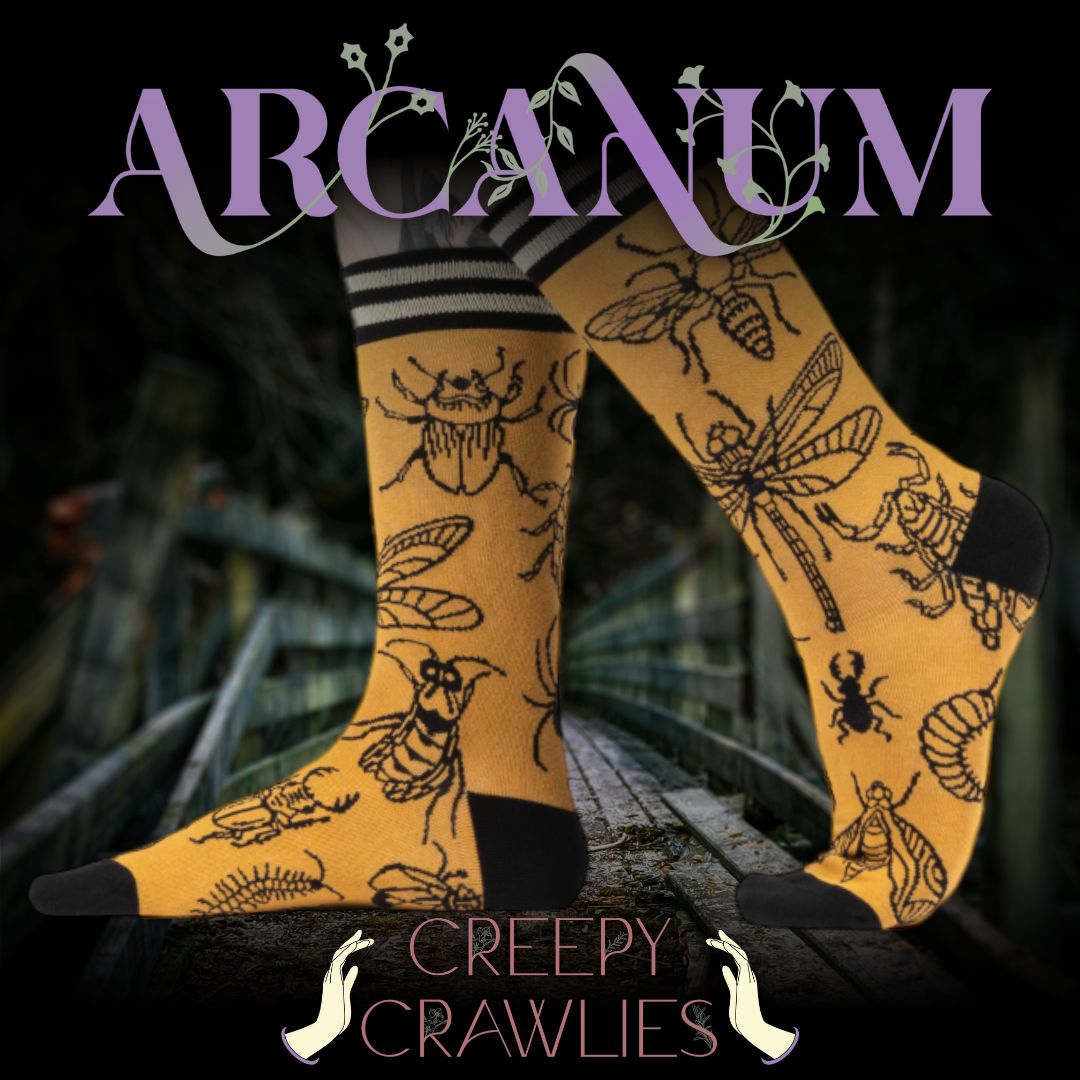 Creepy Crawlies Crew Socks - ResirWrecked Costumes