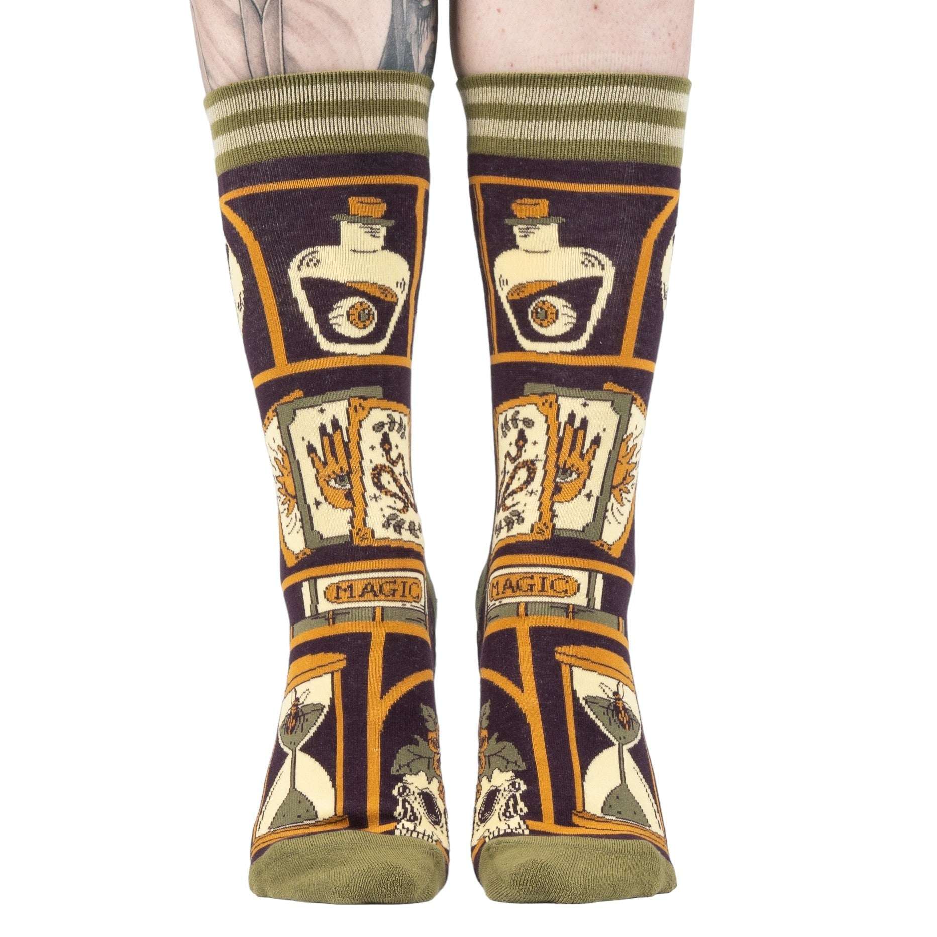 Cabinet of Curiosities Crew Socks - ResirWrecked Costumes