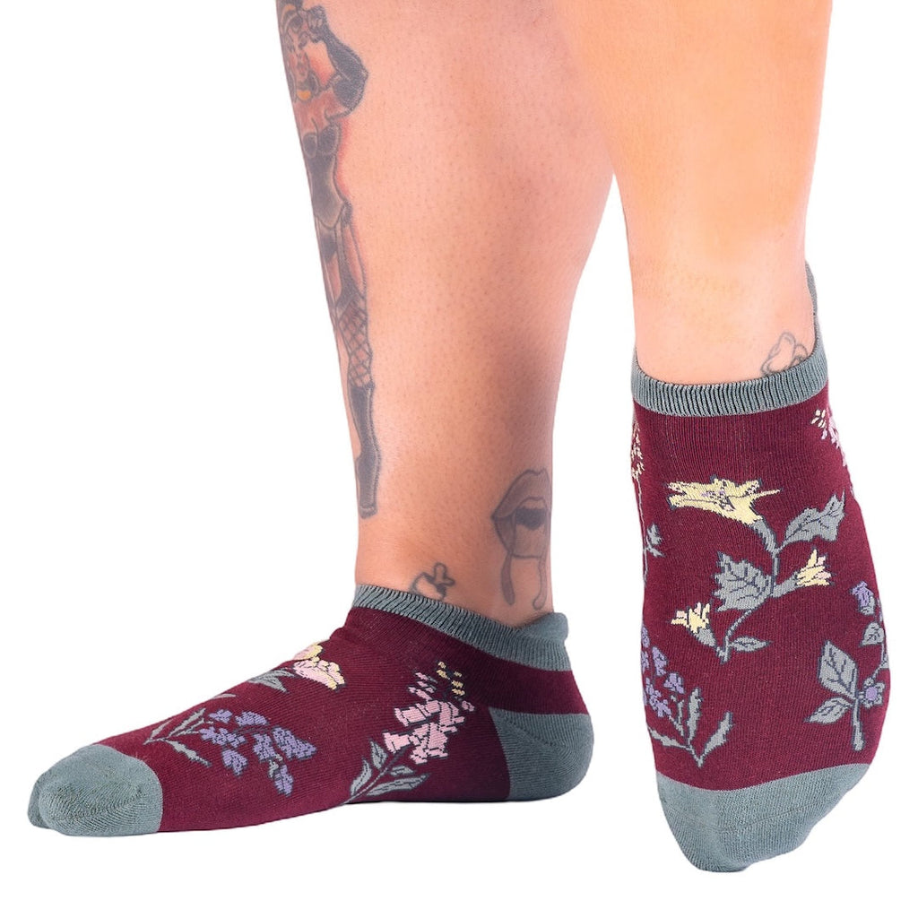 Baneful Botany Ankle Socks - ResirWrecked Costumes