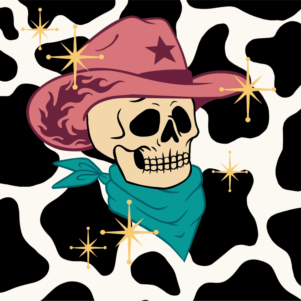 Disco Cowboy Crew Socks - ResirWrecked Costumes