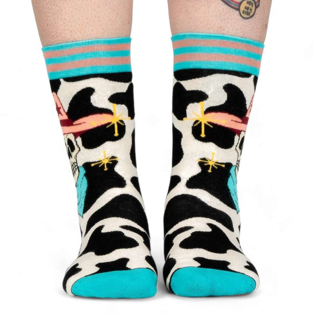 Disco Cowboy Crew Socks - ResirWrecked Costumes