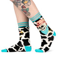 Disco Cowboy crew socks.