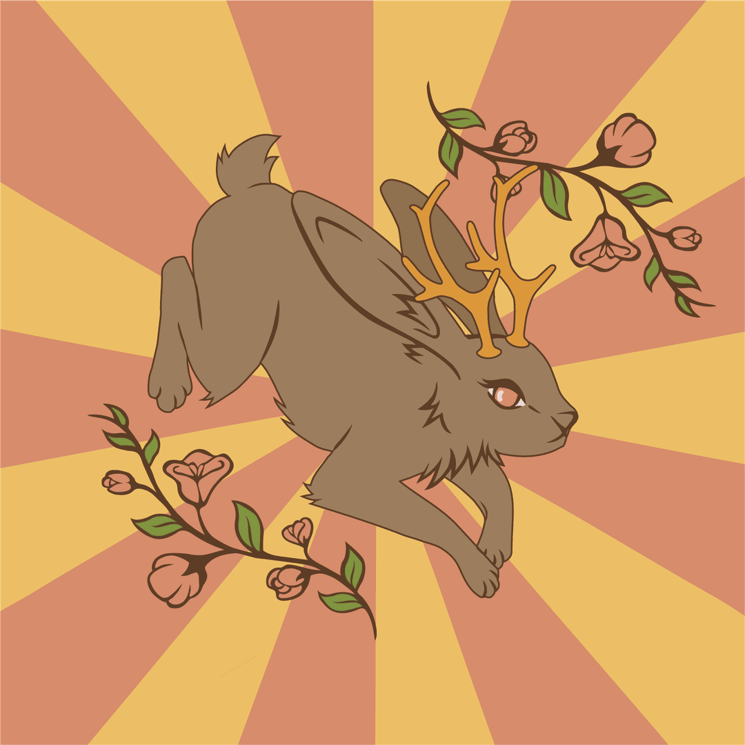 Jackalope Crew Socks - ResirWrecked Costumes