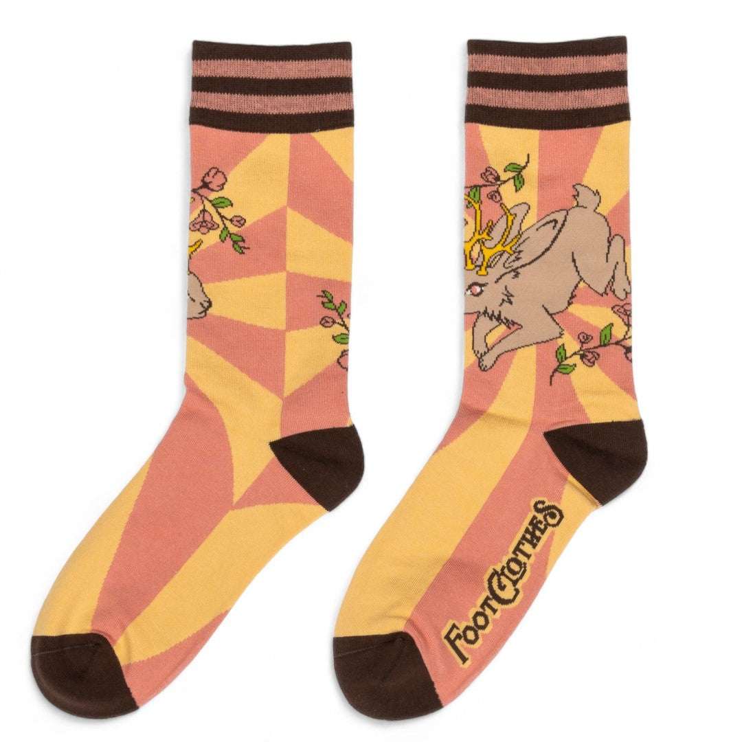 Jackalope Crew Socks - ResirWrecked Costumes