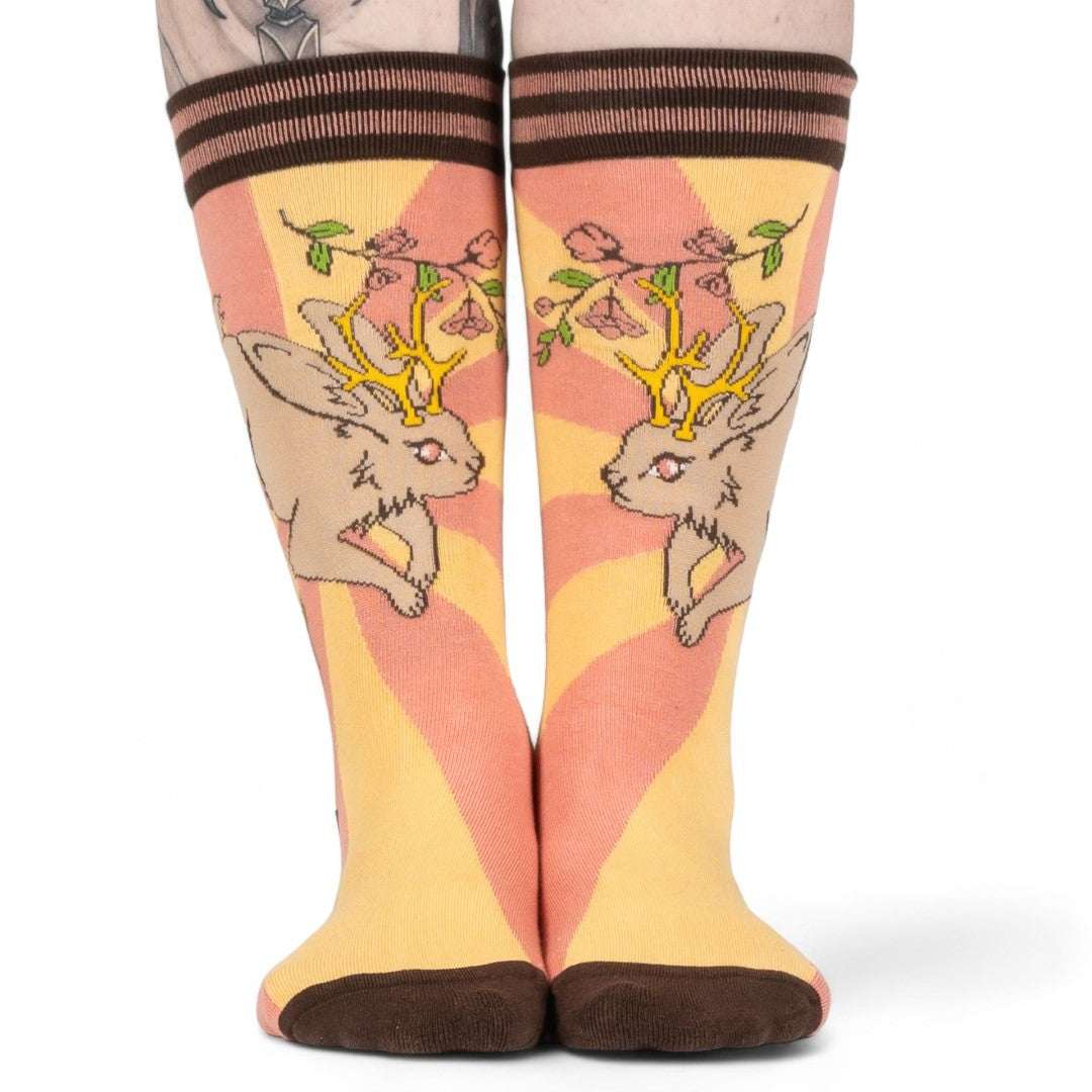 Jackalope Crew Socks - ResirWrecked Costumes