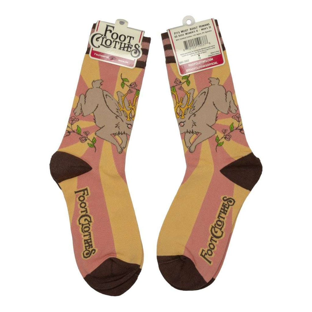 Jackalope Crew Socks - ResirWrecked Costumes