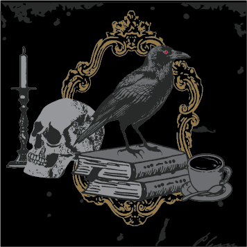 Raven's Grimoire Crew Socks - ResirWrecked Costumes