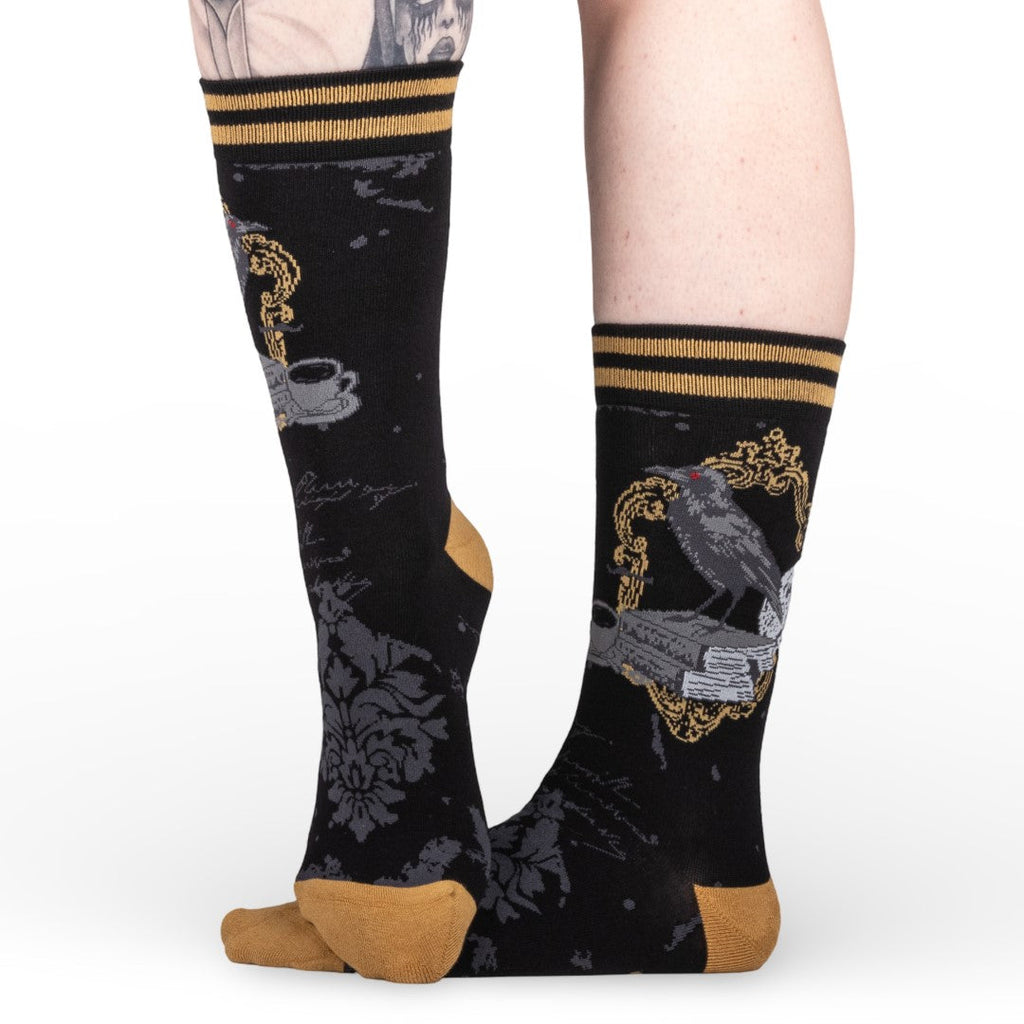 Raven's Grimoire Crew Socks - ResirWrecked Costumes
