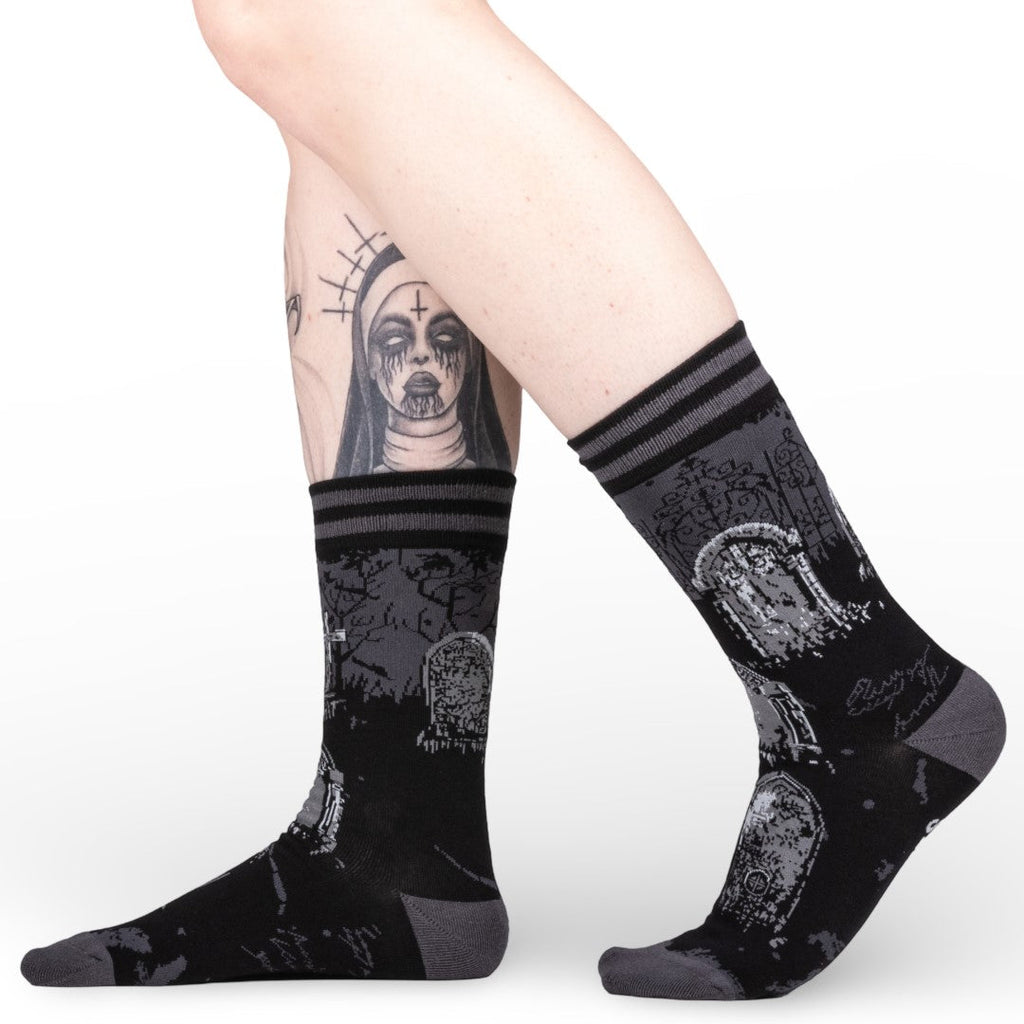 Garden of the Dead crew socks.