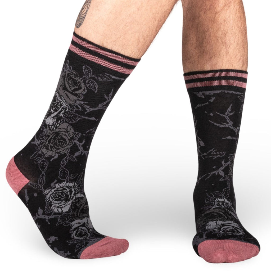 Eternal Roses Crew Socks - ResirWrecked Costumes