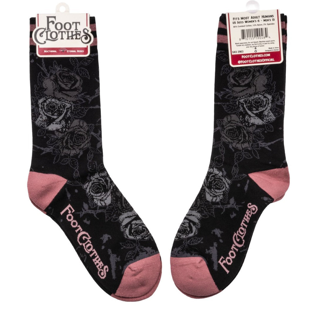 Eternal Roses Crew Socks - ResirWrecked Costumes