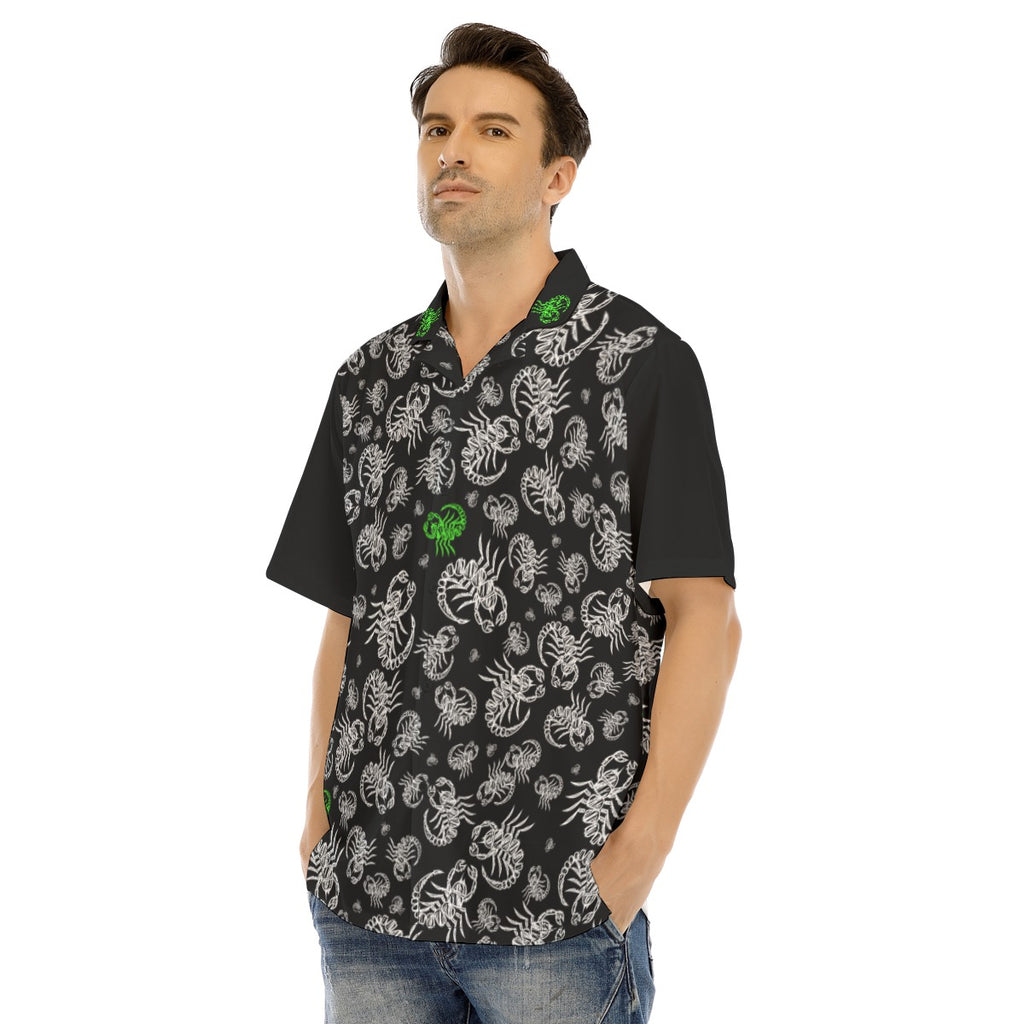 Scorpions Attack Button-Up Aloha Shirt