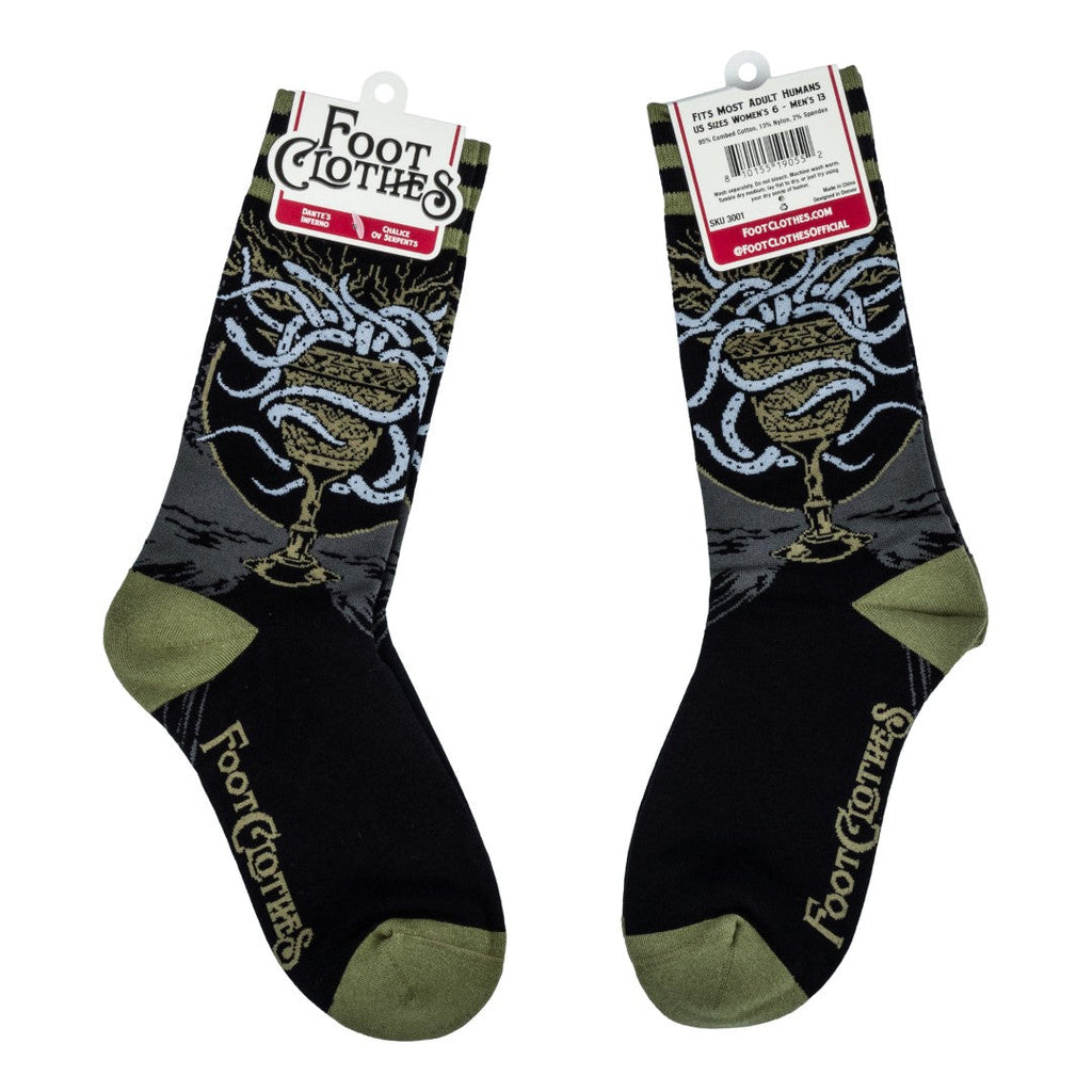 Chalice ov Serpents Crew Socks - ResirWrecked Costumes