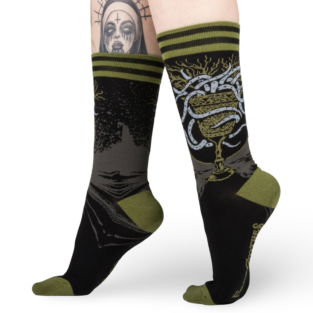 Chalice ov Serpents Crew Socks - ResirWrecked Costumes