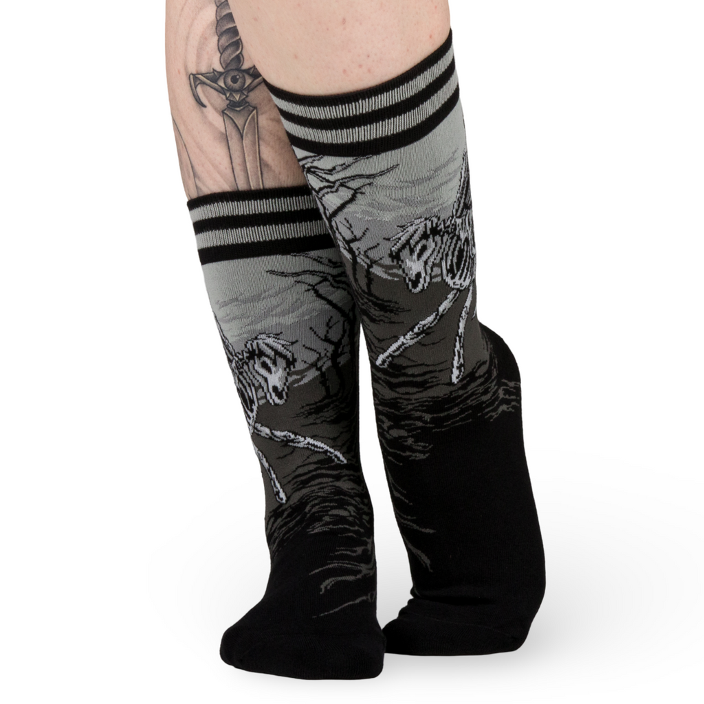 Death on a Pale Horse Crew Socks - ResirWrecked Costumes