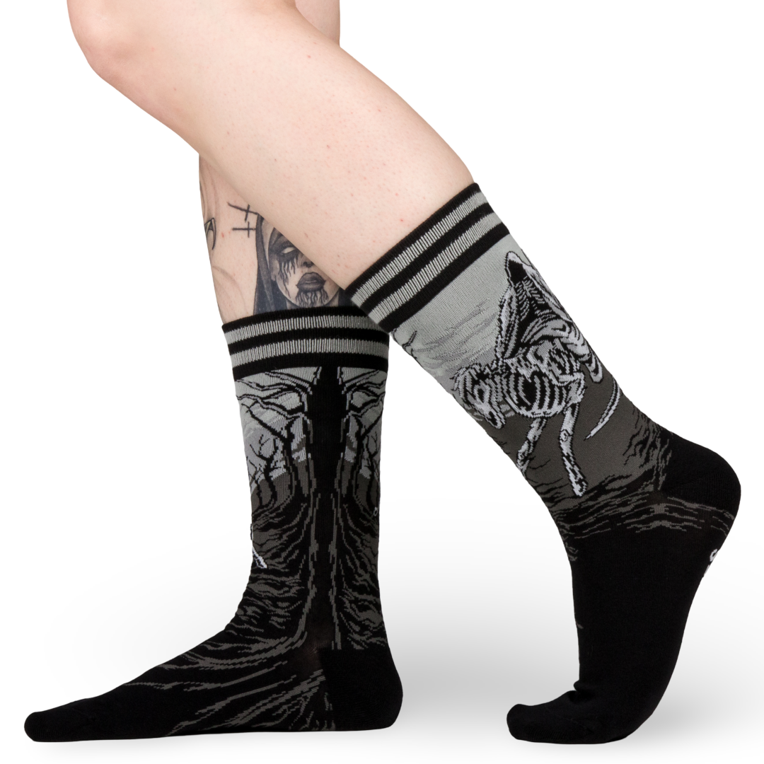 Death on a Pale Horse Crew Socks - ResirWrecked Costumes