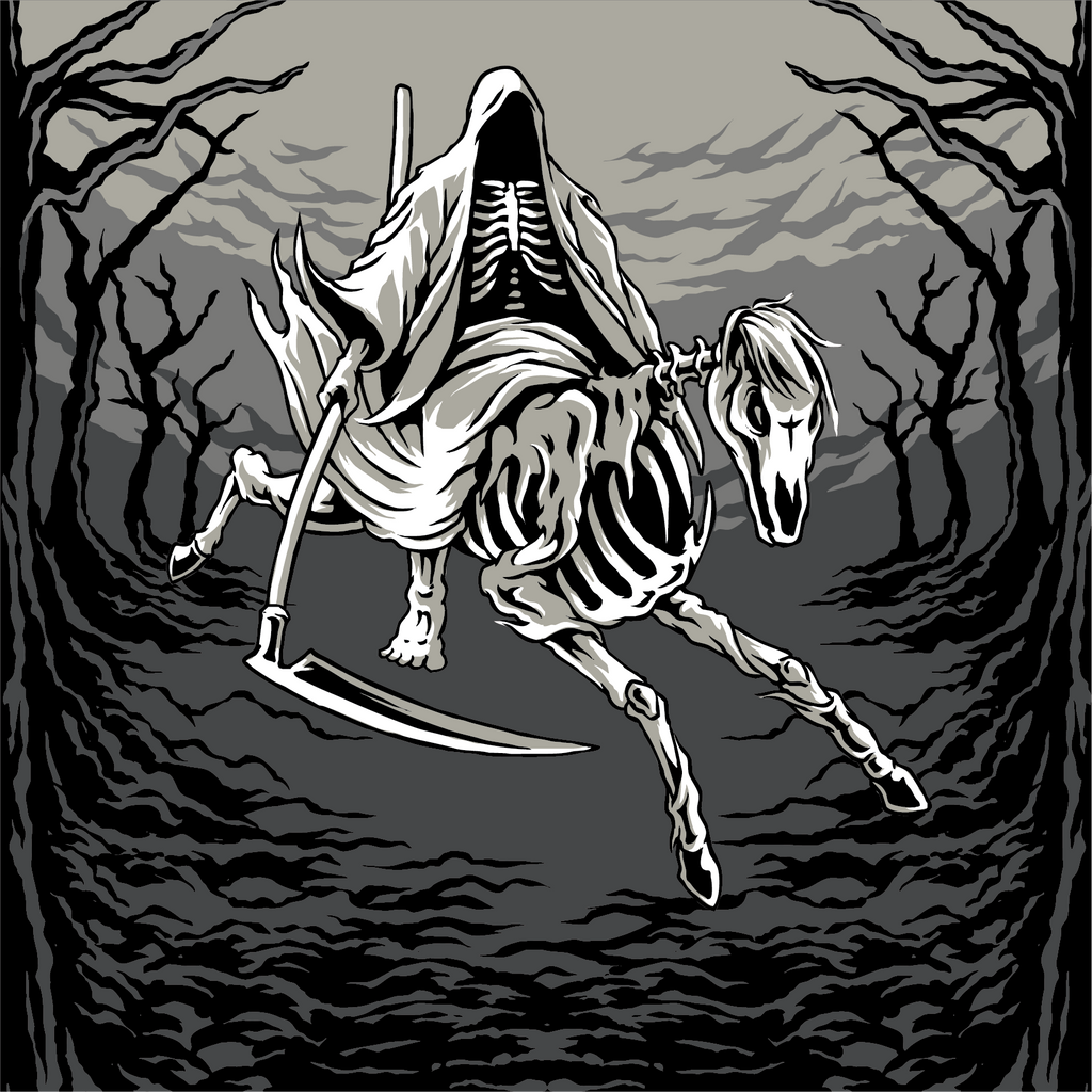Death on a Pale Horse Crew Socks - ResirWrecked Costumes