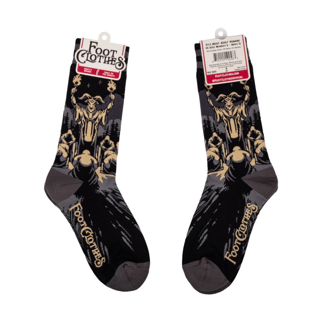 Dance ov the Sabbath Crew Socks - ResirWrecked Costumes