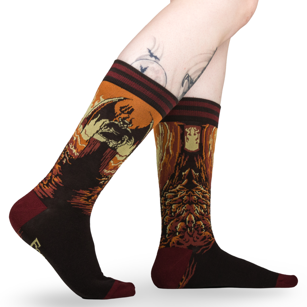 Heresy crew socks.