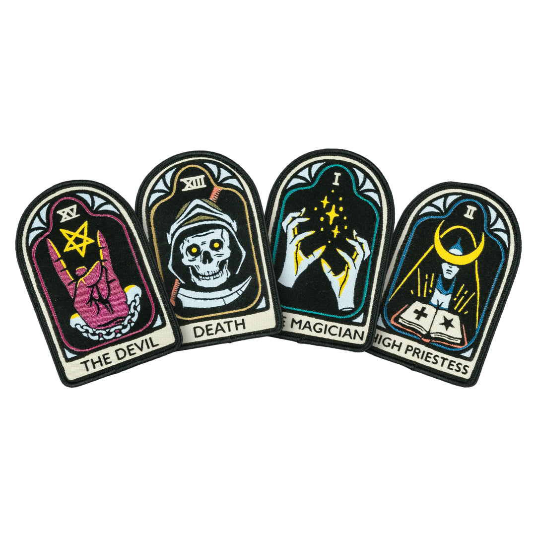 LIMITED Tarot Nouveau Iron-On Patch Pack - ResirWrecked Costumes