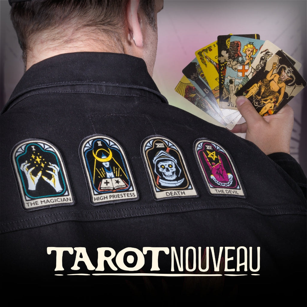 LIMITED Tarot Nouveau Iron-On Patch Pack - ResirWrecked Costumes