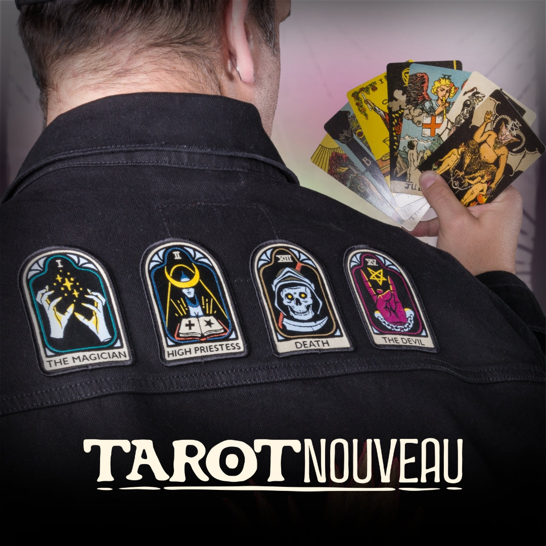 LIMITED Tarot Nouveau Iron-On Patch Pack - ResirWrecked Costumes