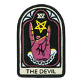 The Devil Tarot Nouveau iron-on patch.