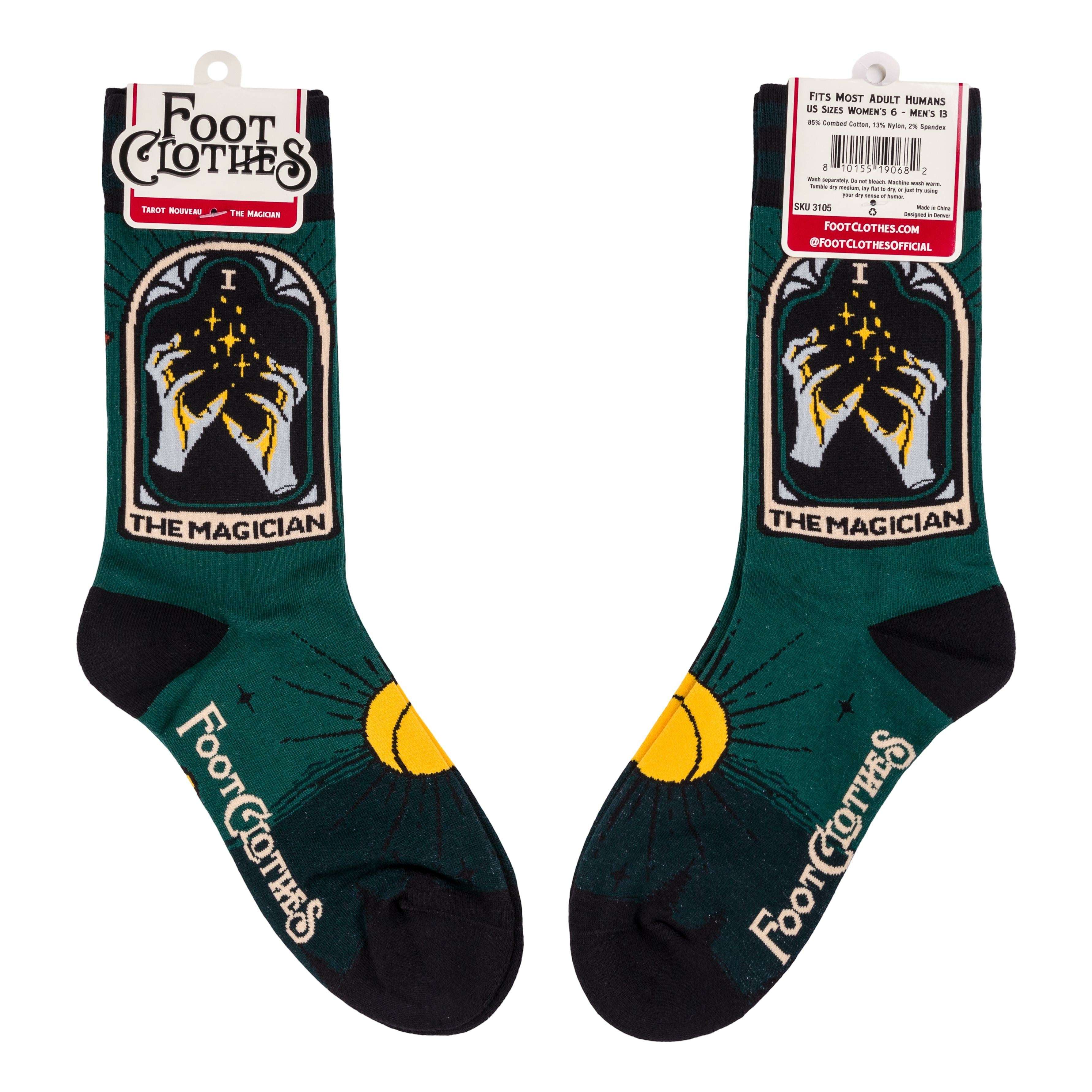 The Magician Tarot Nouveau Crew Socks - ResirWrecked Costumes