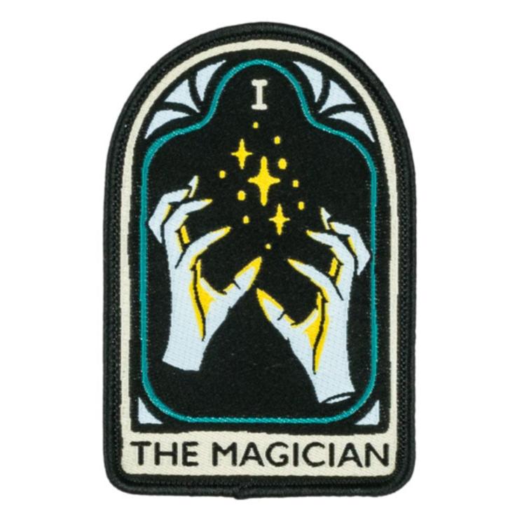 The Magician Tarot Nouveau iron-on patch.