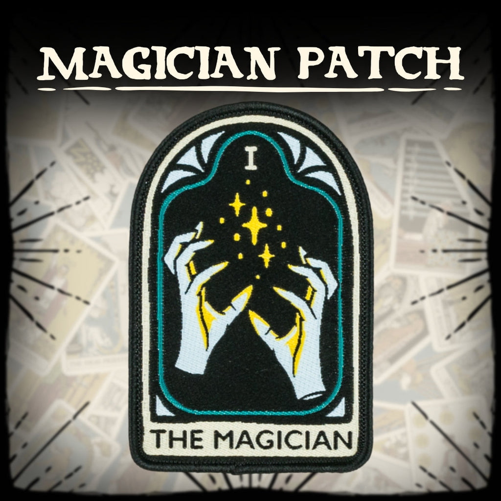 LIMITED The Magician Tarot Nouveau Iron-On Patch - ResirWrecked Costumes